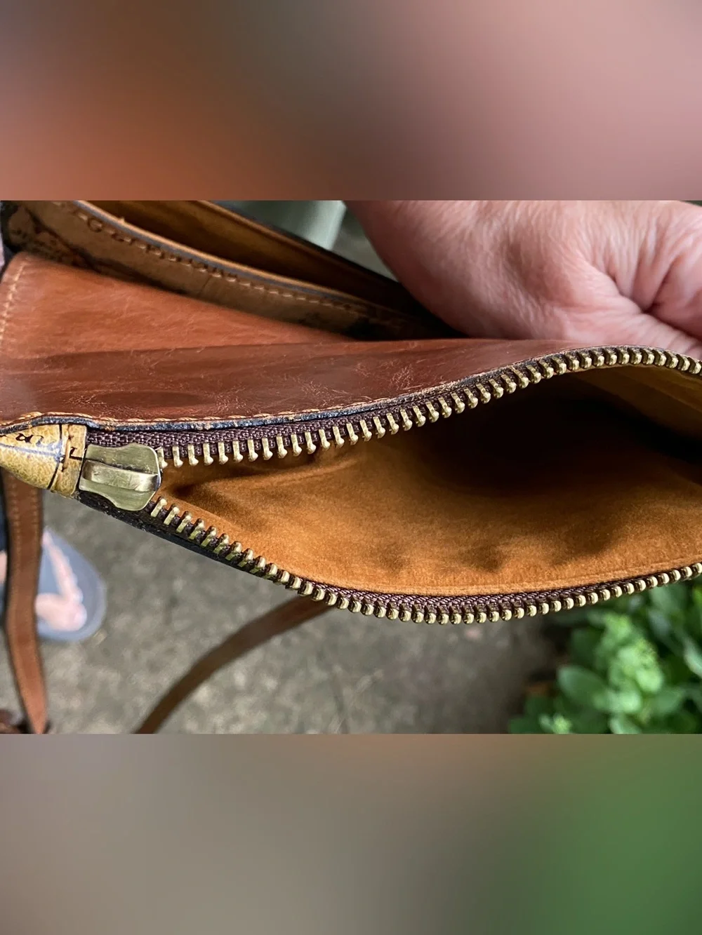 Patricia Mash Euro Map Print Corfu Crossbody Bag & Rosalie Coin Purse